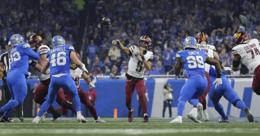 Detroit Lions vs Washington Commanders Match Player Stats