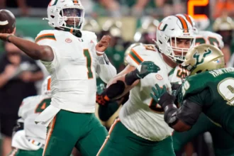 Duke Blue Devils Football vs Miami Hurricanes Football Match Player Stats