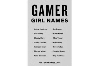 Gamer Tags for Girls