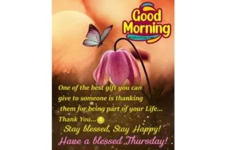 Inspiration Good Morning Thursday Blessings