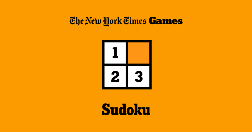 Sudoku NYT