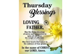 Thursday Blessings and Prayers