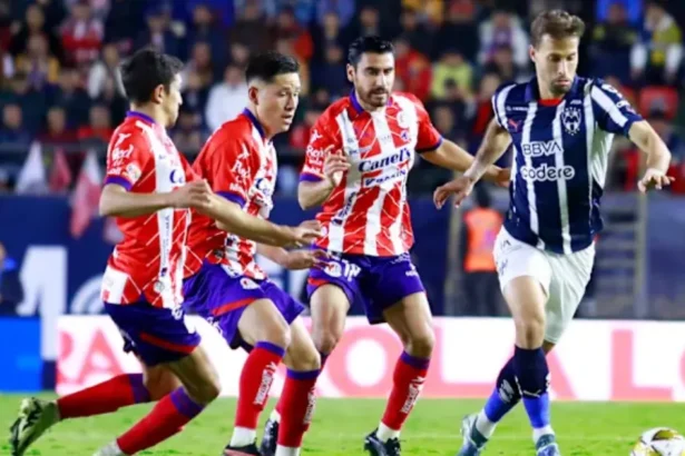 alineaciones de atlético san luis contra club de fútbol monterrey