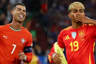 alineaciones de selección de fútbol de portugal contra selección de fútbol de españa