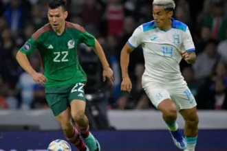selección de fútbol de méxico contra selección de fútbol de honduras