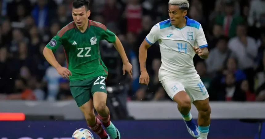 selección de fútbol de méxico contra selección de fútbol de honduras