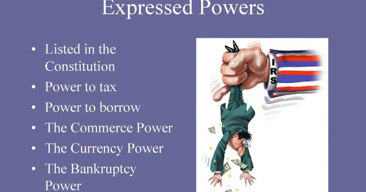which of these is an expressed power of congress?